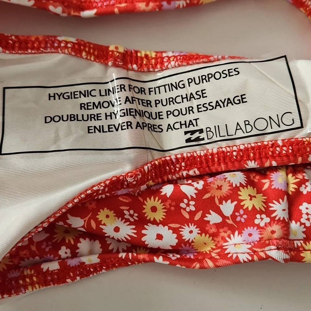 Billabong Girls Swim Sweet Blooms Bottoms Size 12